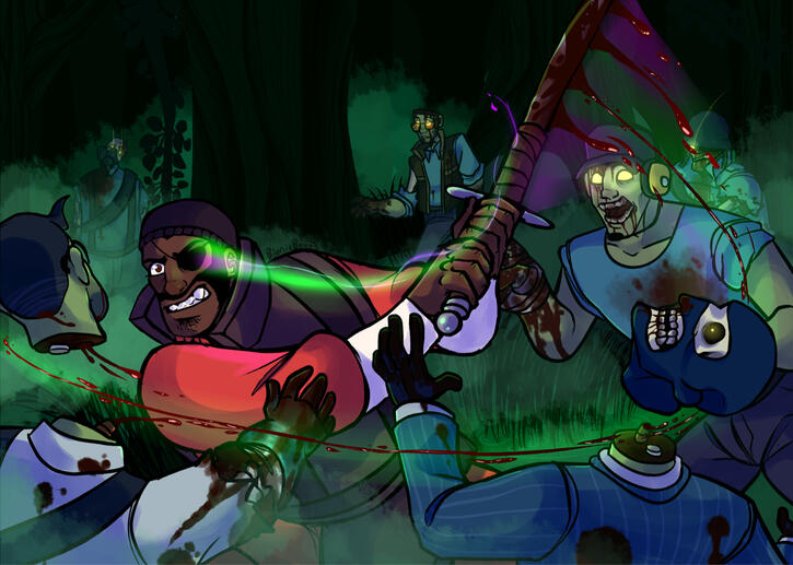 Shaded/Waist-Up/Scene